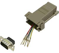 BKL Electronic 10121103 Adaptateur fiche D-SUB 9 broches - Prise RJ12 simple