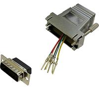 BKL Electronic 10121117 Adaptateur fiche D-SUB 15 Broches - Prise RJ12 1 pièce