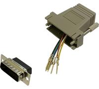 BKL Electronic 10121121 Adaptateur SUB-D mâle 15 pôles - RJ45 femelle 1 pc(s) Single