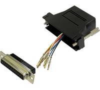 BKL Electronic 10121131 Adaptateur SUB-D femelle 25 pôles - RJ45 femelle Single
