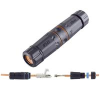 BKL Electronic 10121207 Connecteur LSA, Cat 6a, IP68, extérieur noir Contenu: 1 pc(s)