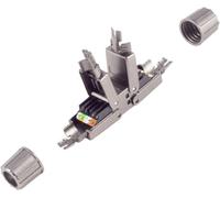 BKL Electronic 10121214 Connecteur LSA, sans outil, quick, STP, STP, Cat.. 6 BIS noir Contenu: 1 pc(s)