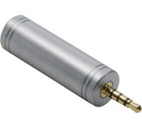 BKL Electronic 1103096 1103096 Jack audio Adaptateur [1x Jack mâle 2.5 mm - 1x Jack femelle 3.5 mm] or