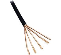 BKL Electronic 1106007/5 Câble audio 4 x 0.10 mm² noir 5 m