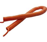 BKL Electronic 1506100 Câble spiralé H05BQ-F 400 mm / 1600 mm 4 G 0.75 mm² + 4 G 0.75 mm² orange 1 pc(s)