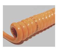 BKL Electronic 1506111 Câble spiralé H07BQ-F 1200 mm/ 4800 mm,3 G 2.50 mm²,orange1 pc(s)