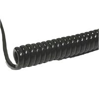 BKL Electronic 1506217 Câble spiralé Li12Y11Y 1200 mm / 4800 mm 6 x 0.50 mm² noir 1 pc(s)
