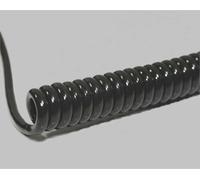 BKL Electronic 1506224 Câble spiralé Li12Y11Y 400 mm / 1600 mm 4 x 0.25 mm² noir 1 pc(s)