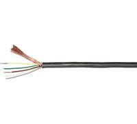 BKL Electronic 1509015 Câble audio 5 x 0.22 mm² noir Marchandise vendue au mètre