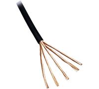 BKL Electronic 1509016/10 Câble audio 6 x 0.08 mm² noir 10 m