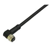 BKL Electronic 2700013 Câble de raccordement M8 femelle, coudé 5 m Nombre de