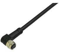 BKL Electronic 2700013 Câble de raccordement pour capteur/actionneur, raccord M8, coudé 5 m, nombre de pôles : 4