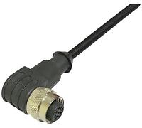 BKL Electronic 2702014 - Câble de raccordement pour capteur/actionneur - Raccord M12 - Coudé de 10 m - Nombre de pôles :