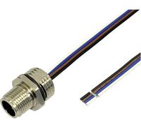 BKL Electronic 2703002 Fiche encastrée pour capteur/actionneur M12 0.5 m Nombre de pôles: 4.5 1 pc(s)