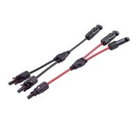 BKL Electronic 2800017 2/1 Connecteur en Y 4 mm² Longueur de câble 0.30 m