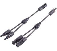 BKL Electronic 2800020 2/1 Connecteur en Y 4 mm² Longueur de câble 0.30 m