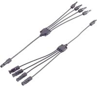 BKL Electronic 2800028 4/1 Connecteur en Y 6 mm² Longueur de câble 0.60 m