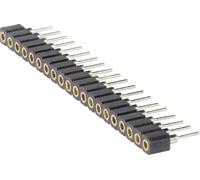 BKL Electronic Barrette femelle (de précision) Nbr de rangées: 1 Nombre de pôles par rangée: 20 10120700