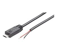 BKL ELECTRONIC Câble confectionné Micro USB-B mâle avec extrémités ouvertes 10080100 mâle, droit 1.80 m