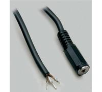 BKL Electronic Câble de connexion jack Jack femelle 3.5 mm - extrémité(s) ouverte(s) stéréo Nombre de pôles:3 1 pc(s)