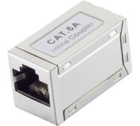 BKL Electronic Connecteur RJ45, Cat 6a, STP, STP, slim, argent 10121206 Nombre de pôles 8 argent 1 pc(s)