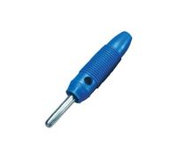 BKL ELECTRONIC Fiche Banane Ø de la Broche: 4 mm 072153-P 072153-P mâle, Droit Bleu 1 pc(s)