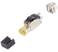 BKL Electronic Fiche RJ-45, outil, Cat.. 8.1, STP, baïonnette 10121219 argent 1 pc(s)