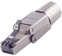 BKL Electronic Fiche RJ-45, sans outil, quick, STP, STP, Cat. Cat. 8.1 10121217 noir 1 pc(s)