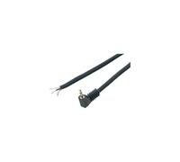 BKL Electronic Klinken-Steckverbinder 3.5 mm Stecker, gewinkelt Polzahl: 3 Stereo noir 1101054/G