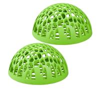 Bkljkf Abri pour Crevettes,Refuge pour Poisson Combattant | 2 Pièces Abri pour Élevage de Crevettes pour Petits Enthousiastes de Vie Aquatique en Maison Bureau École pour Poissons Tropicaux Betta