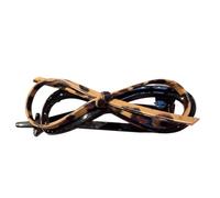 Bkljkf Barrettes à cheveux avec nœud pour filles - Pinces à cheveux torsadées - Pinces à cheveux tendance - Pinces à cheveux créatives - Support de queue de cheval pour la, les amis, les