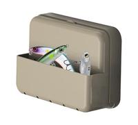 Bkljkf Boîte à appâts de poisson | Boîte à hameçons avec assortiment d'appâts - Mallette de pêche latérale - Organisateur d'appâts latéraux pour accessoires de pêche, voyage, excursion de pêche, plein