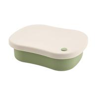 Bkljkf Boîte à sandwich pour - Récipient alimentaire en silicone adapté au micro-ondes | Boîte à déjeuner pour Récipient de préparation des repas, pour l'école, le bureau, le travail