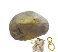 Bkljkf Cachette pour clés - Pierre artificielle imperméable - Cachette de clé étanche pour jardin, maison et extérieur