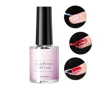 Bkljkf Couche de Base Décollable | Base pour Ongles Décollable,Colle à Séchage Rapide 15ml pour Manucure Artistique, Salon, Mariage, Usage Quotidien, Personnel, Carnaval et Beauté