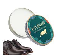 Bkljkf Crème Réparatrice pour Cuir,Baume Restaurateur de Couleur pour Cuir - Restaurateur de Couleur Naturel à Pénétration Rapide pour Sacs Siège Auto Canapé Gants Vestes Bottes Chaussures Volant