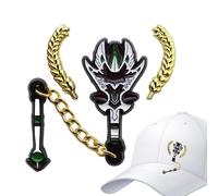 Bkljkf Épingles à chapeau en émail - Épingle à revers mexicaine - Émail Broches de sac à dos Esthétique | Nouveauté Mode Lapel Broches Insigne avec oreilles de blé pour hommes femmes patriotiques