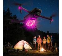 Bkljkf Feux Clignotants Pour Véhicules,Lampe LED 7 Couleurs Sans Fil - Avertisseur Rechargeable Pour Moto | pour Camion Voiture Moto Berline Pick-up SUV Drone Scooter Vélo Conduite de Nuit