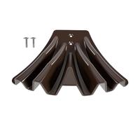 Bkljkf Gouttière de - Tôle de déviation - Évacuation de l'eau de pluie - Déflecteur - Protection de fondation - Alimentation en eau de pluie pour pelouse, terrasse, jardin