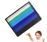 Bkljkf Kit De Maquillage Artistique - Palette Arc-en-Visage | 6 Couleurs à l'Eau pour Scène Mariage Fêtes Adultes Halloween Anniversaire Cosplay