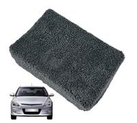 Bkljkf Lingettes pour le lavage de voiture | Doux et absorbant double face - Éponge de nettoyage en microfibre pour voiture, camion, camping-car, SUV, bateaux, maison, atelier, peinture extérieure