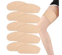 Bkljkf Lot de 10 patchs anti-frottement pour les cuisses - Bandes de protection de la peau pour femme - Réduisent les frottements - Pour cyclisme, yoga, randonnée, trekking