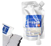 Bkljkf Mastic de toiture, revêtement imperméable pour toit, étanchéité résistante aux intempéries pour extérieur, terrasse, gouttière, bateau, maison, joints