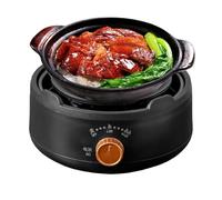 Bkljkf Mini Chauffante,Chauffage Électrique Portable | Réglage Personnalisé Chauffe-Bouilloire Café Cuisine Extérieur Hôtel Camping Voyage Événements Pique-nique