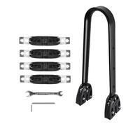 Bkljkf Porte-Bagages Arrière Vélo - Capacité de Charge multifonctionnelle de 30 kg | Support Sacoches Vélo | pour Déplacements Urbains Cyclisme Voyage Aventure Courses