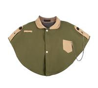 Bkljkf Protection pour Épaule De Perroquet,Couche Anti-Fientes Oiseaux avec Poche - Étole Anti-Morsure avec Poche pour Pinsons Perruches Gris d'Afrique Aras