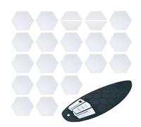 Bkljkf Tampon de Traction, Surf Pad Traction - Pack de 20 Pads de Traction de Pont de Surf | Autocollants de poignée antidérapante, Film de Protection imperméable, Accessoires de Navigation pour Le