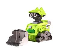 Bkljkf Tirez pour les jouets de voiture pour tout-petits, à presser et à déplacer, jouet amusant à friction, modèle de voiture pour tout-petit, Bulldozer Road Roller avec articulations mobiles pour