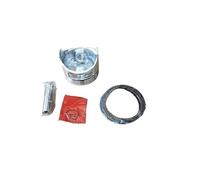 BKRZRN Kit Piston GXV120 60 mm for Tondeuse 118 cm³ 4 Temps CV OHV Arbre Vertical HR194 214 215, Ensemble de Segments Cylindre, Clips goupille