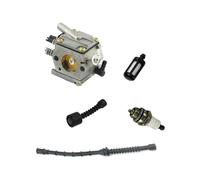 BKRZRN Kits de carburateur Convient pour la tronçonneuse 038 MS380 MS381 AV 11191200602 11191200605 11191200650 Zama C3-S148 Tillotson HE-19 Carb Pièces de Rechange